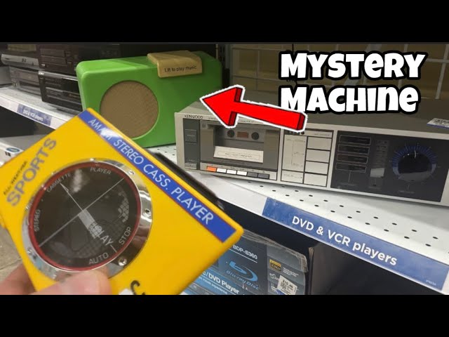 Hunting Vintage Electronics at my local Thrift Store plus a mystery item 