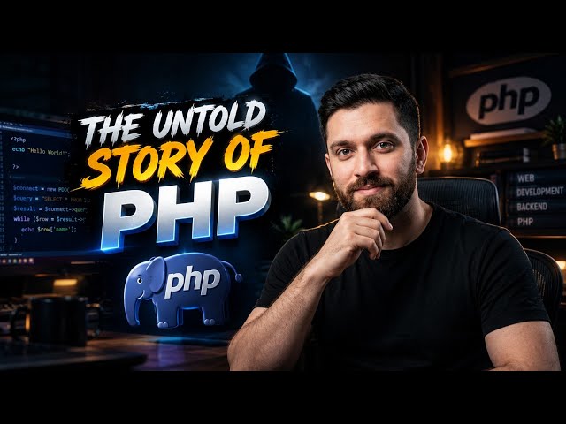 History of PHP — The Untold Story (From Resume Script to Powering 75% of the Internet)