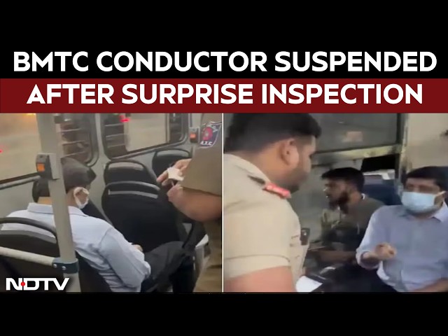 Karnataka News | BMTC Conductor Suspended After Minister’s Surprise Bus Inspection | Bengaluru