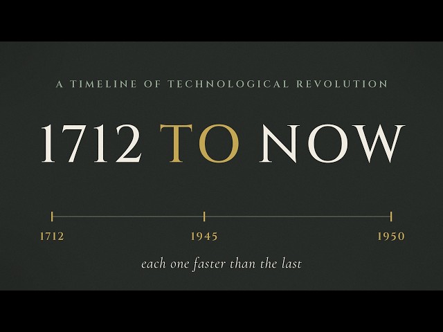 A Timeline of Technological Revolution: 1712 to Now