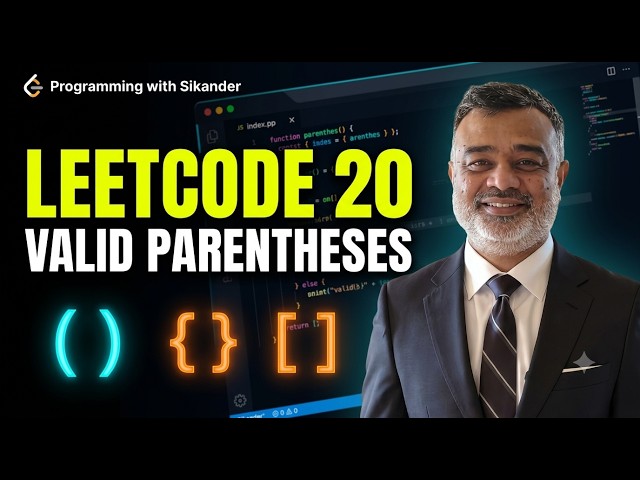 LeetCode 20: Valid Parentheses | Step-by-Step Python Solution using Stack