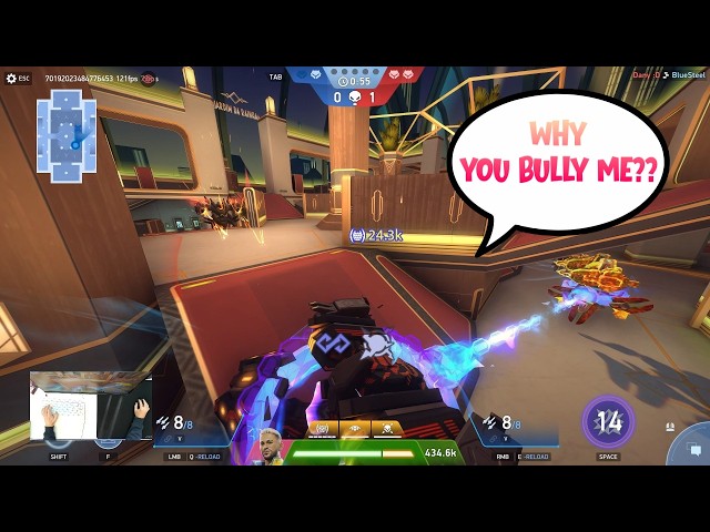 PARASITE IS SUCH A TROLL IN HANGAR SHOWDOWN 😂