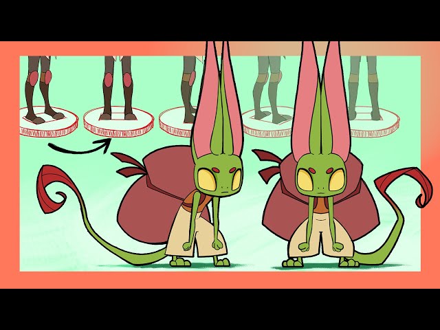 Designing CHARACTERS for 2D animation │ turnarounds & more!