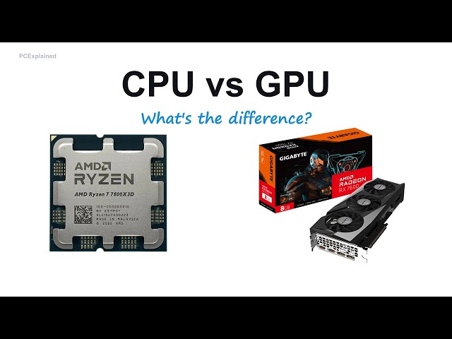 CPU vs GPU what's the difference?