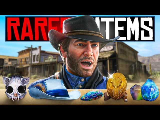 RAREST ITEMS in RDR2 You Won't Believe Exist