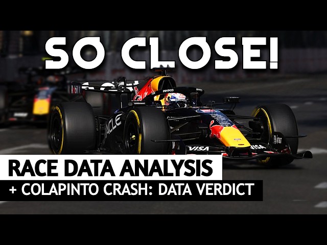 Verstappen MATCHED Mercedes? | Azerbaijan GP Data Analysis