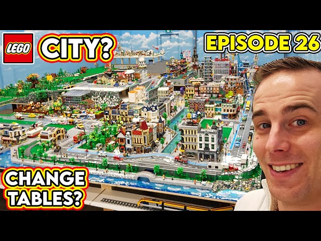 LEGO City New Table Layout? Add Height? Work-Life Balance? Ask Bricksie 26