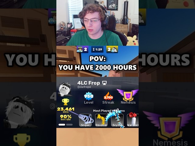 POV: YOU HAVE 2000 HOURS #roblox #robloxpvp #robloxrivals #gaming
