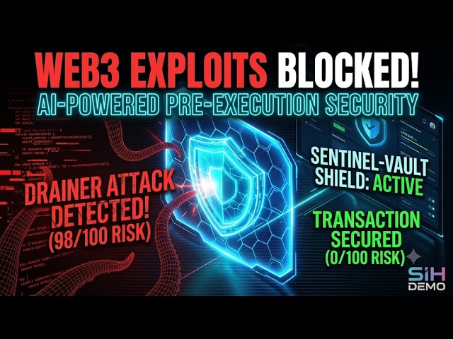 Sentinel-Vault AI-Powered Web3 Pre-Execution Security Mesh | SIH Prototype DemoPROJECT DEMONSTRATION
