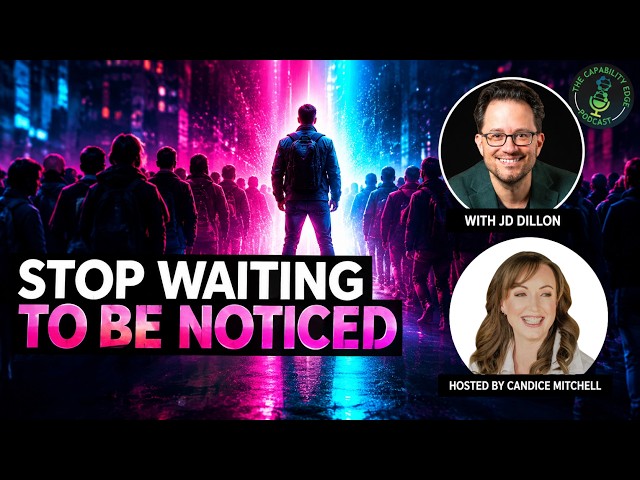 Stop waiting to be noticed: Build the career you want | JD Dillon