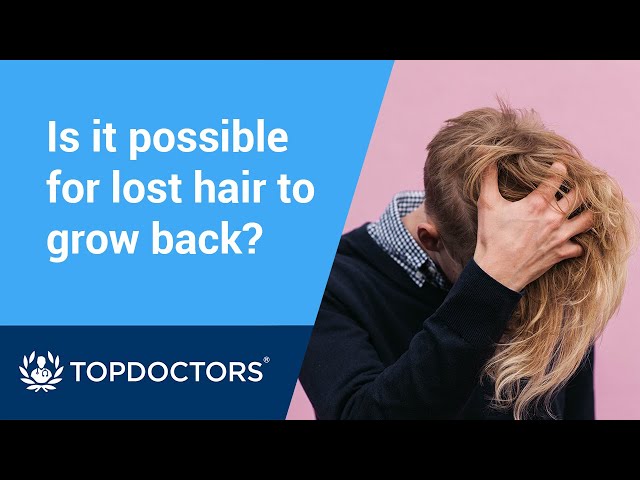 Is it possible for lost hair to grow back?
