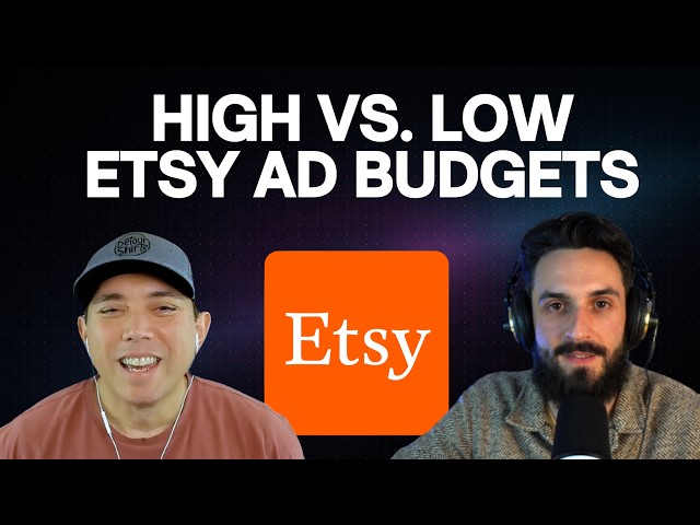 CHOOSE YOUR PATH: High vs Low Budget Etsy Ad Strategy Explained.