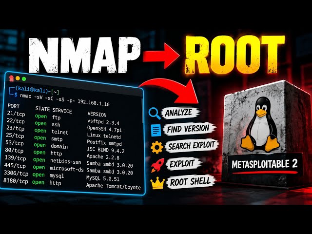 What To Do After Nmap Scan? | Metasploitable 2 Practical Pentesting Lab
