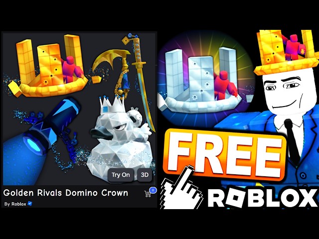 EVENT! HOW TO GET Golden Rivals Domino Crown & ALL OTHER INNOVATION AWARDS 2026 ITEMS! (ROBLOX)