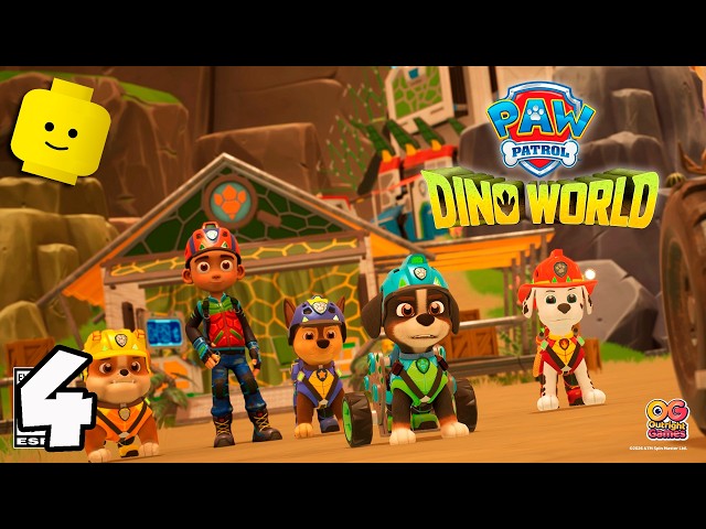 PAW Patrol Dino World Videogame: Episode 4 The Beach | US English | PC Gameplay