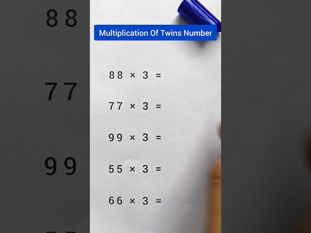 Multiply Just In Second 😱 #mathematics #multiplication #maths #trendingshorts #shorts #ytshorts