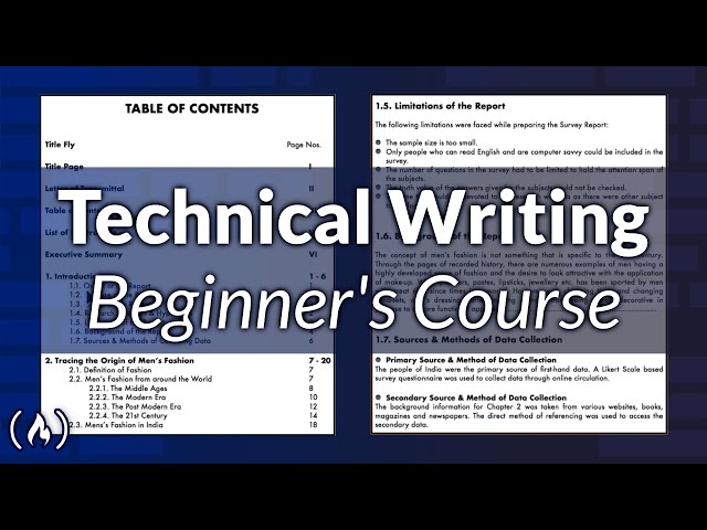 Technical Writing Course for Beginners