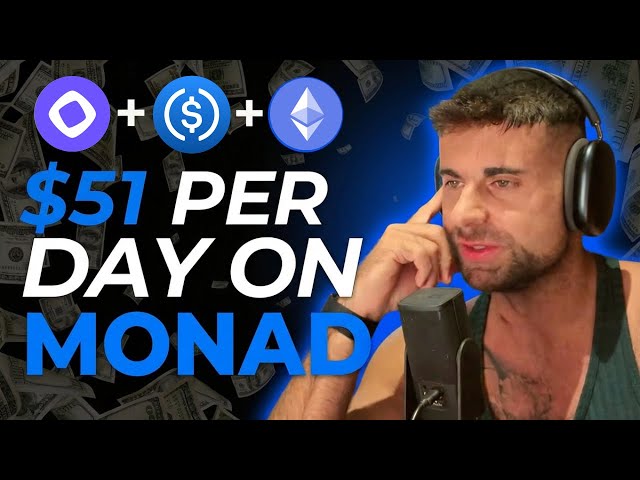 $51 per day Yield Farming on Monad | Crypto Passive Income