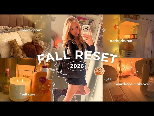 My Autumn Reset 🍂| Decorating, Self-Care & Getting My Life Together