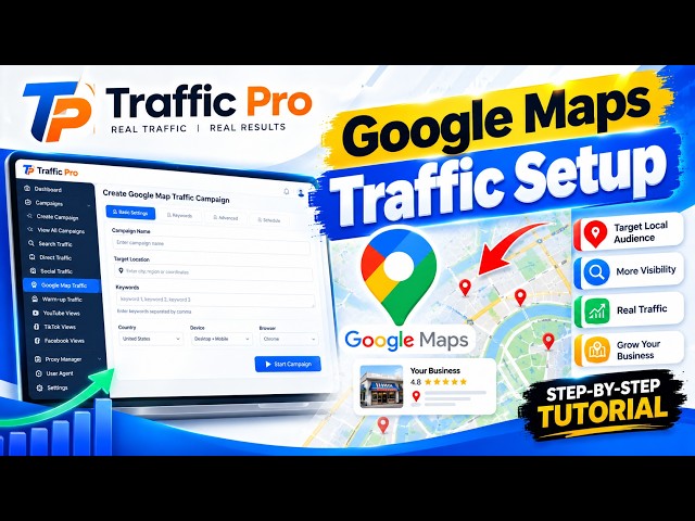 Google Maps Traffic Setup | Local Search Testing