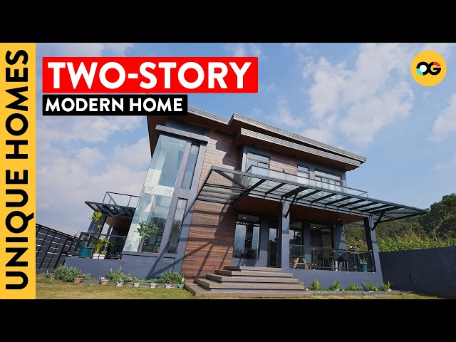 Inside a Two-Story Modern Contemporary Retreat in Baguio
