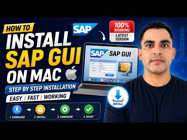 SAP on Mac I SAP GUI Download, Installation and SAP Login on Mac System