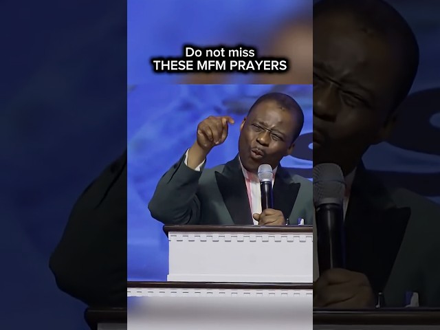 Powerful prophetic Daniel Kolawole Olukoya Prayer