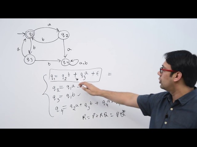 28 finite automata to regular expression