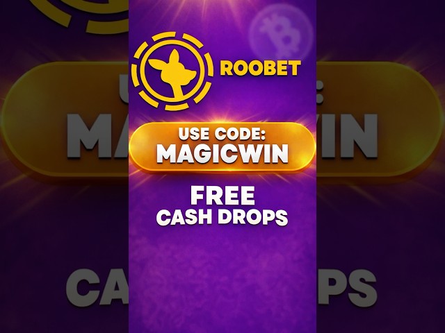 Roobet Promo Code "MAGICWIN" — Instant Rakeback & $100,000 Raffles Weekly (roobet code)