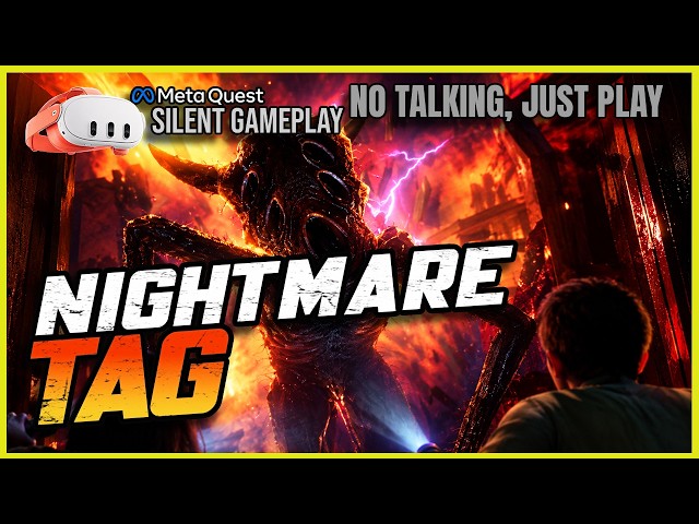 Nightmare Tag | FREE GAME | TUTORIAL First Minutes VR Gameplay (No Commentary) | Meta Quest 3
