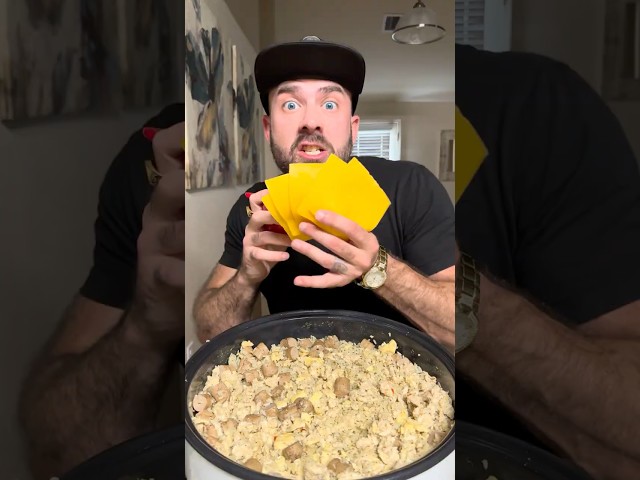 High-Protein Sausage, Egg & Cheese Breakfast Bowls | 52g Protein #highprotein #cooking