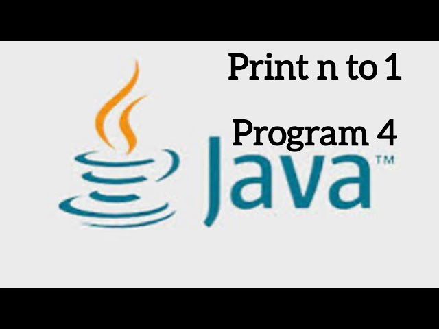 *Java program to print n to 1 using while loop , for loop , do while loop | beginner friendly