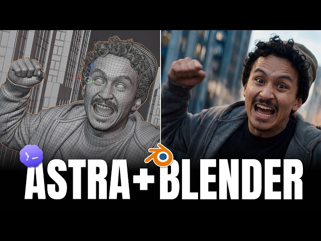 GPT Astra 6 + Blender + Higgsfield Builds The Craziest Cinematic Scenes!
