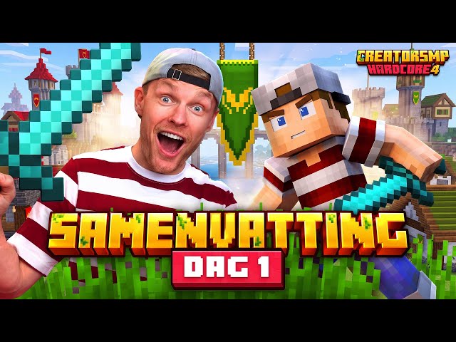THE SERVER IS OPEN!! - CREATOR SMP4 DAY 1