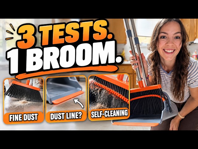 I Tested This Viral Broom & Dustpan In 3 Different Ways - Did It Pass?!