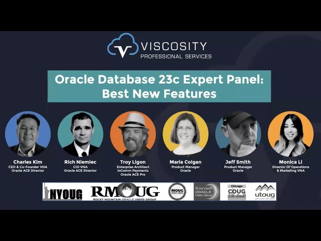 Oracle Database 23c Expert Panel: Best New Features