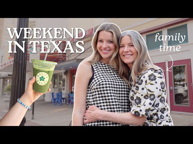 TX VLOG: spend a full weekend in Austin with me :,) (shopping, food + good chaos!)