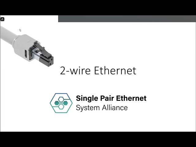 Single Pair Ethernet:  Coming to a new Car or Truck near you.