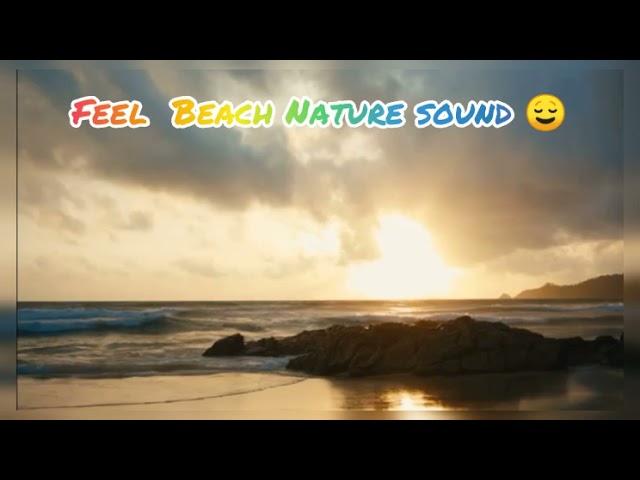 Beach sound 🎶//Mind free Music😌||#mindfreshmusic 💖🎧//#musicblog 💕