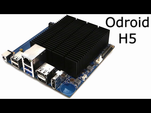 Odroid H5 single board x86 computer - part 1 - newly launched model