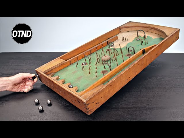 1930s Wood Pinball Restoration
