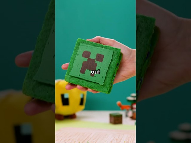 These Minecraft Crumbl cookies are just TOO CUTE!