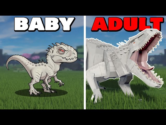 I Got To Play As The Indominus Rex! - Roblox