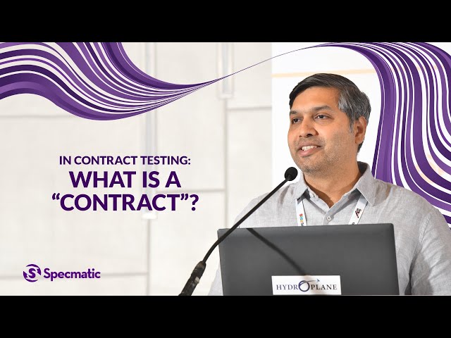 What is a "Contract" in Contract Testing microservices?