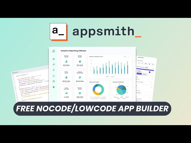 AppSmith: Free Open-source Low-Code App Builder