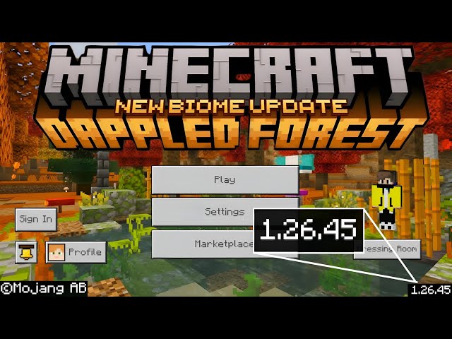 Minecraft 1.26.45 Official Version Released | Minecraft 1.26.45 Latest Update | Vizag OP