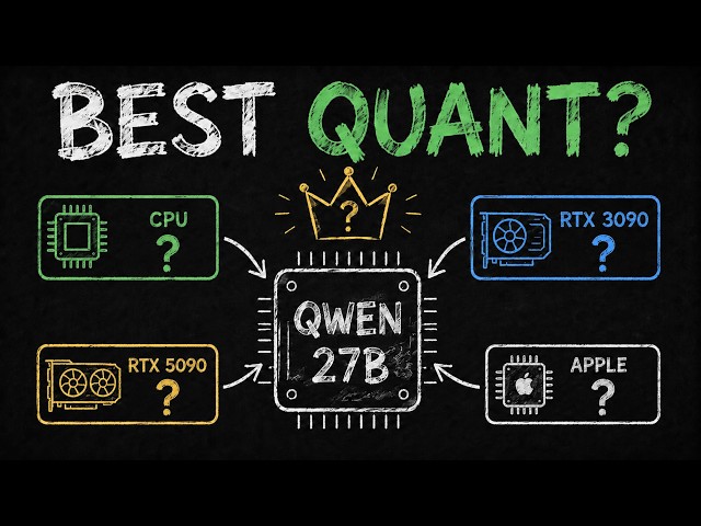 I Tested Every Qwen3.8-27B Quant: Here’s the Best One For You