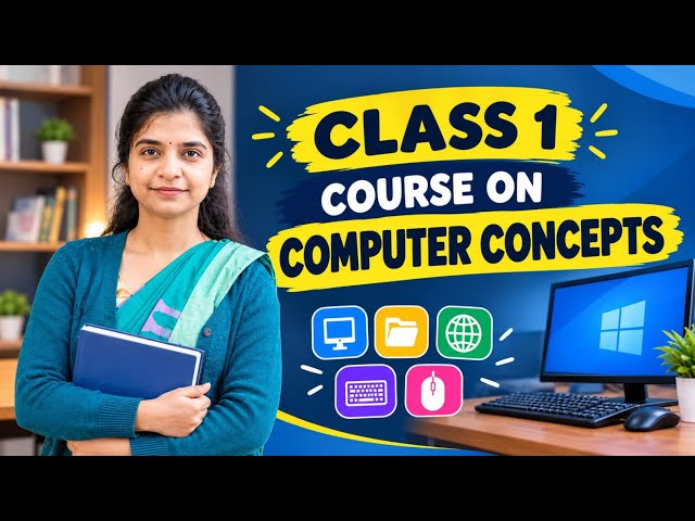 Computer Fundamental Class 1 | Course On Computer Concepts | Newtons Computer Classes | 
