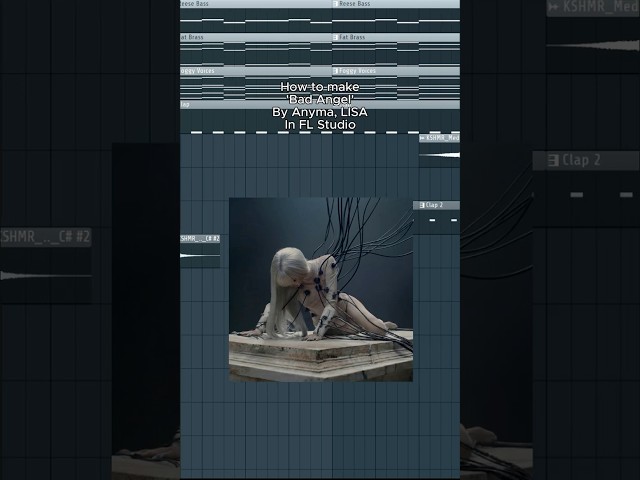 How to make 'Bad Angel' By Anyma, LISA In FL Studio #anyma #Lisa #flstudio