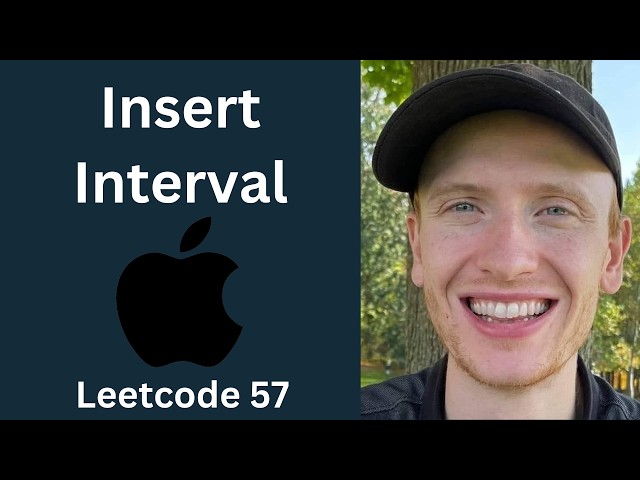 Insert Interval - LeetCode 57 - Arrays (Python)
